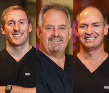 smiling dental team